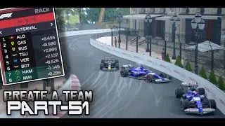 2 RED FLAGS, 2 SAFETY CARS CRAZINESS IN MONACO F1 MANAGER 2024 PART-51