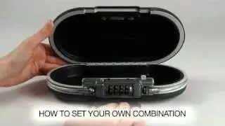 Operating the Master Lock 5900D Portable Personal Safe