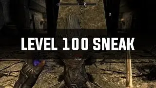 Skyrim Remastered: Fast/Easy level 100 sneak tutorial