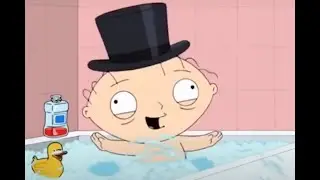 STEWIE DRUNK IN BATHTUB FOR 10 HOURS