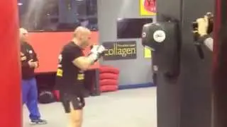 Iron Mike Zambidis training