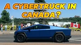 Cybertruck Takes on Canada: Part 1 - Road Trip Begins! 🥳