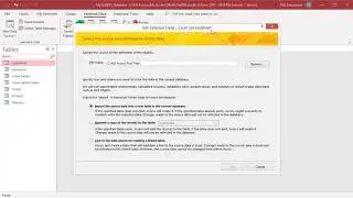 How to Import Excel Data into an Existing Table in MS Access - Office 365