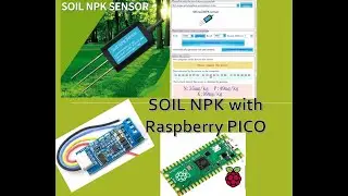 NPK SOIL SENSOR With Raspberry PI PICO MicroPython code