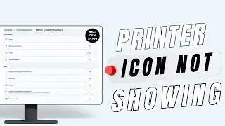 Printer Icon Not Showing In Devices & Printers