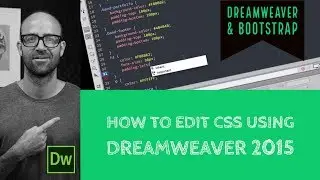 How to edit CSS using Dreamweaver 2015 - Dreamweaver Tutorial [24/54]