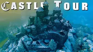 Valheim Base TOUR Mountain Top Castle