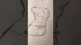 Male body tuterial #anime #drawing #shorts #tutorial