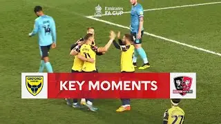 Oxford United v Exeter City | Key Moments | Second Round | Emirates FA Cup 2022-23