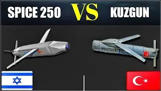 Turkish KUZGUN VS Israeli Spice-250 Precision-Guided Munition