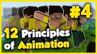 Pose to Pose vs Straight Ahead - Minecraft Animation Tips (12 Principles of Animation EP.4)