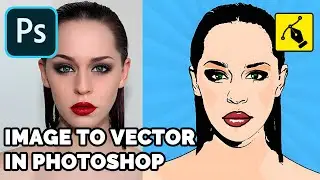 How To Convert An Image to Vector With Photoshop 🖼️♺✒️ [QUICK PHOTOSHOP TUTORIAL]