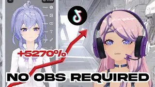 How to record Vtuber videos on Tiktok Tutorial ✨ Instagram Reels + YouTube  Shorts【Hyper Online】