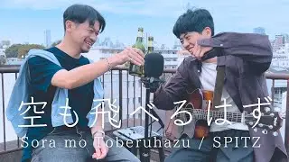 【ジョニービーンズ】空も飛べるはず／スピッツ（Cover) #firsttake #一発撮り #歌ってみた #ハモリ