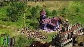 Cossacks 2 Multiplayer Match | Jangorak (Poland) vs Brodyaga (Britain)