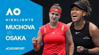 Karolina Muchova vs Naomi Osaka | Round Two | Australian Open 2025 Highlights 🇦🇺