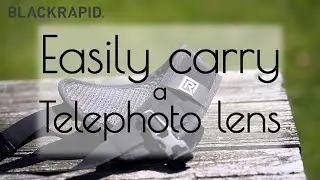 BlackRapid Sport Breathe - Easily carry a telephoto lens