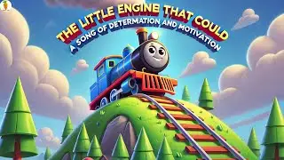 The Little Engine That Could - A Song of Determination and Motivational | Cuteni Song For Kids #all