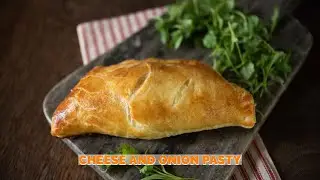 British Cheese and Onion Pasty