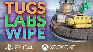 Sea Labs, Tug Boats & Wipes 🛢 Rust Console 🎮 PS4, XBOX