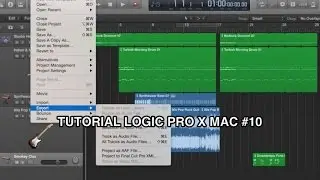 Tutorial Logic Pro X Mac - #10 (Esportazione)