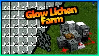 Minecraft Glow Lichen Farm | 108.000+ Items per Hour | 1.20 - 1.21+