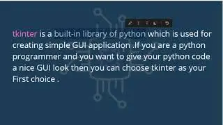 Introduction to tkinter // creating our first GUI // Tkinter tutorial  in hindi //Dynamic Coding