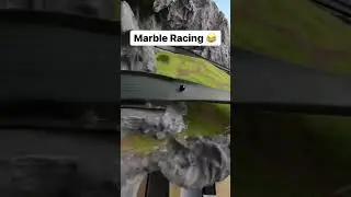 Marble racing is electric 😂 (via @weracemarbles/IG) #shorts