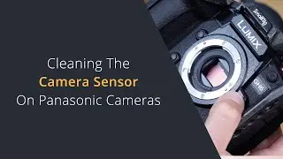 Cleaning the Camera Sensor on Panasonic Lumix Cameras | Remove dust from your camera sensor easily