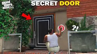 GTA 5 : Franklin Opens A Locked Door Near His Backyard In GTA 5