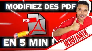 COMMENT MODIFIER UN FICHIER PDF ? (COURS INFORMATIQUE DEBUTANT SENIOR)