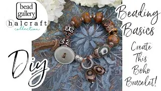 DIY Jewelry Making! Learn How To Create A Boho Knotted Leather Bracelet.