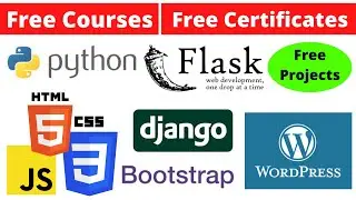 Udemy Free Certificate Courses Build Responsive Website Python Django Flask WordPress Online Classes