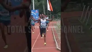 Epic Finish of Parvej Khan and Rahul Baloda in 1500m Final of Inter Service Athletics Championship