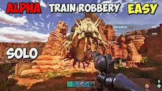 EASY Train Robbery SOLO on ALPHA | ARK Survival Ascended (ASA Club Ark)