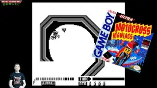 Gameboy Game Motocross Maniacs wird gezockt #retrogaming #gameplay