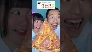 Emoji Challenge ASMR 🍕🌶️🍼🥵 #asmr #funny #mukbang