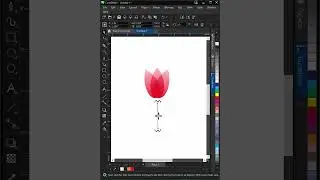 The Most Beautiful Flower Design | #coreldraw #shorts