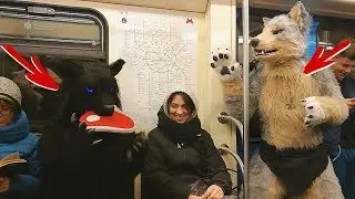 Вы удивитесь что делают ФУРРИ В МЕТРО / Furry in the Moscow metro ✂ Irruan