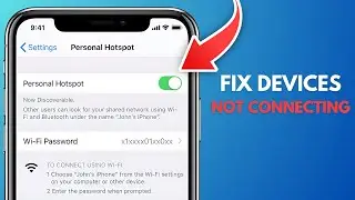 How To Fix Devices Not Connecting To iPhone Hotspot (2024)