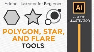 Polygon, Star, and Flare tools [Adobe Illustrator]