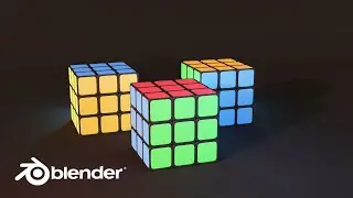 Modeling Rubik's Cube (Blender Tutorial)