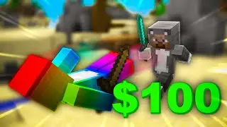 Win a Bedwars 1v1, Get $100