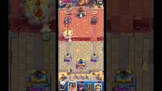 that was the dumbest push 😭☠️🤡 #clashroyle #clashroyalehighlights