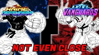 Why Anime Vanguards And Anime Defenders ISN'T EVEN CLOSE...