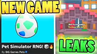 🎲NEW PET SIMULATOR GAME AND RNG PART 2 LEAKS In Pet Simulator 99