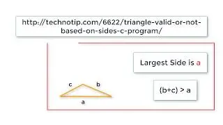 C Program To Find Area, Perimeter and Semi-perimeter: Valid Triangle