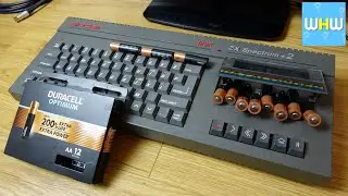 What Happens When you RUN a ZX SPECTRUM on AA Batteries ?