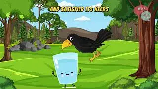 The Thirsty Crow Story English | Animated Folk Tale for Children | Bedtime Moral Stories for Kids