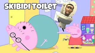 Daddy Pig met Skibidi Toilet in the Cellar! / TRY NOT TO LAUGH